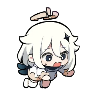 Chibi Genshin telegram stickers