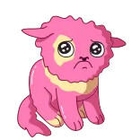 😭 cute, pink, sad, animal, digital art, kawaii, illustration whatsapp sticker