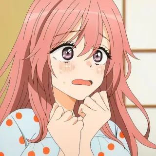 😰 Marin Kitagawa My Dress-Up Darling Anime, Mädchen, Marin Kitagawa, My Dress-Up Darling telegram sticker