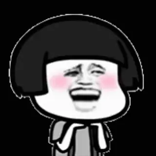 😆 Hoạt hình, Meme, Hài hước, Khuôn mặt, Biểu cảm, Hài telegram sticker