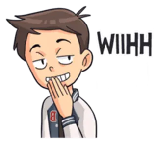😄 WIIHH telegram sticker