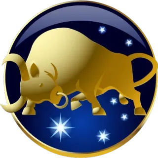 ♉️ зодиак, телец, астрология, гороскоп, бык, созвездие whatsapp sticker