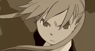 😒 Maka Albarn Soul Eater Maka, Albarn, Soul Eater, Anime, Gadis, Determinasi whatsapp sticker
