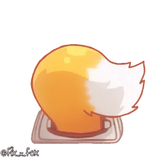 🦊 Mochi Fox telegram sticker