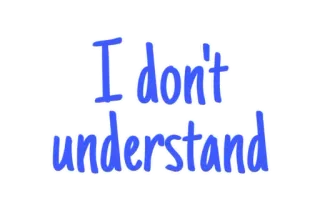 🇬🇧 I don't understand pertanyaan, kebingungan, ekspresi, pernyataan whatsapp sticker