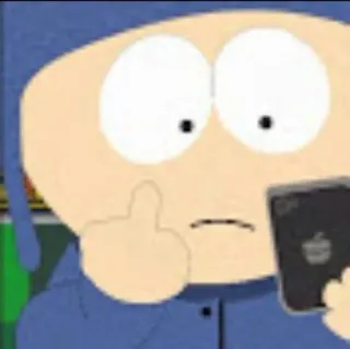 😒 Clyde Donovan South Park South Park, Cartoon, Clyde, Donovan, Middle Finger, Offensive, Rude telegram sticker