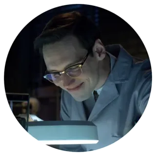 😅 The Riddler Gotham Загадочник, Готэм, Эдвард Нигма, DC Comics, злодей, телешоу, ботаник telegram sticker