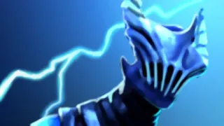 💚 gra wideo, błyskawica, zbroja, fantasy, hełm, grafika cyfrowa telegram sticker