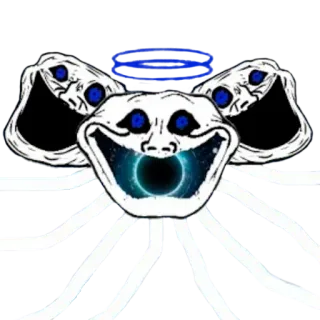 🥵 หน้าโทรลล์, มีม, ตลก, อินเทอร์เน็ต, โทรลล์ telegram sticker