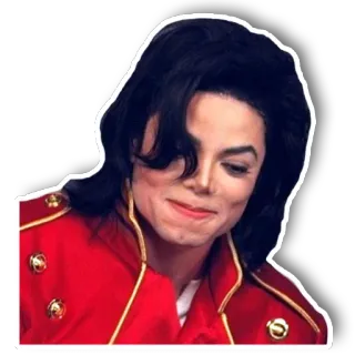 😊 Michael Jackson michael jackson, música, pop, cantante, icono whatsapp sticker