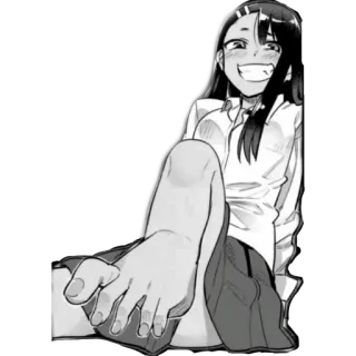 🌭 Nagatoro Don't Toy with Me, Miss Nagatoro Anime, Manga, Nagatoro, Ijiranaide, Nagatoro-san, Miss Nagatoro telegram sticker