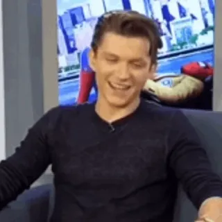 ⚙ Tom Holland actor, celebridad, Tom Holland whatsapp sticker