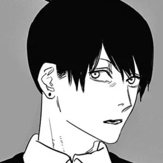 😮 Aki Hayakawa Chainsaw Man 动漫, 漫画, 电锯人, 早川秋 whatsapp sticker