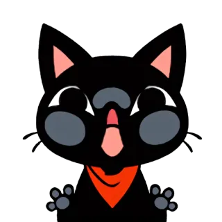 😷 แมว, สัตว์, สติกเกอร์, น่ารัก, สัตว์เลี้ยง, คาวาอิ, การ์ตูน telegram sticker