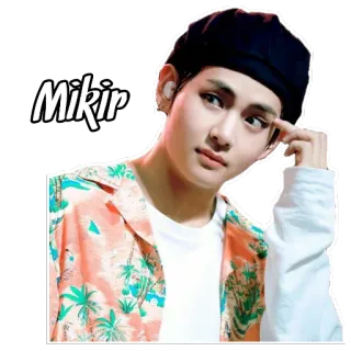 🐫 Mikir k-pop, idool, persoon, beroemdheid, man telegram sticker