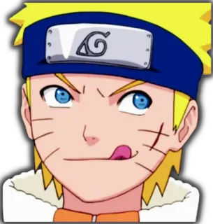 Naruto By @redaddi_coder telegram stickers
