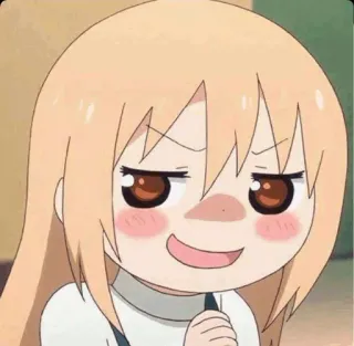 😂 Anime, Manga, Zadowolony z siebie, Twarz, Kreskówka, Postać telegram sticker