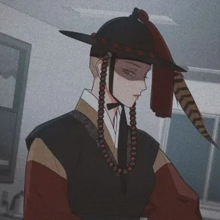 🙄 Koreański, Historyczny, Tradycyjny, Ubranie, Postać, Osoba telegram sticker