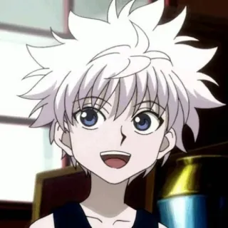 🇯🇵 Killua Zoldyck Hunter x Hunter anime, character, killua, hunter x hunter, boy telegram sticker