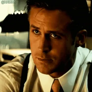 😒 Ryan Gosling นักแสดง, คนดัง, ภาพยนตร์, ผู้ชาย telegram sticker