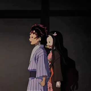 🥔 Tanjiro Kamado Demon Slayer Anime, Demon Slayer, Tanjiro, Nezuko, Animation, Cartoon whatsapp sticker