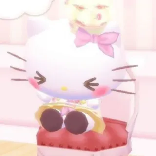 😣 Hello Kitty hello kitty, sanrio, słodkie, kreskówka, kawaii telegram sticker