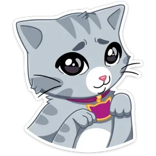 Табби - Whiskas® (@TgSticker) telegram stickers