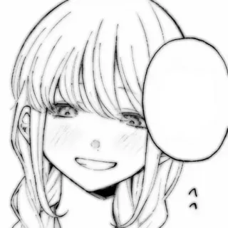 📂 Anime, Manga, Gadis, Senyum, Lucu, Kartun telegram sticker