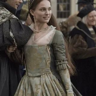 🌿 historique, costume, portrait, femme, actrice, scène de film telegram sticker