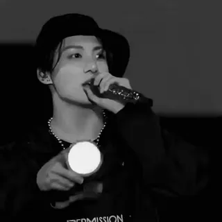 🎤 PERMISSION kpop, bts, music, singer telegram sticker