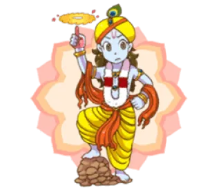❤️ Krishna Hinduísmo, Divindade, Krishna, Cultura indiana, Figura religiosa telegram sticker