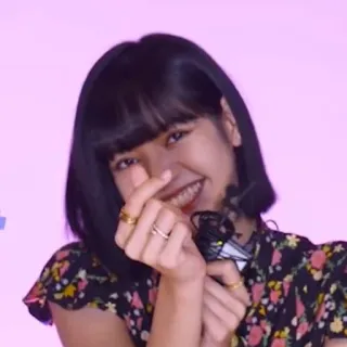 🌸 Lisa kpop, sänger, idol, blackpink, frau, frau telegram sticker