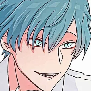 🎸 อนิเมะ, การ์ตูน, มังงะ, ตัวละคร, ยิ้ม telegram sticker