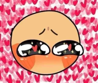 💖 Emoji, Trái tim, Dễ thương, Tình yêu, Đỏ mặt telegram sticker