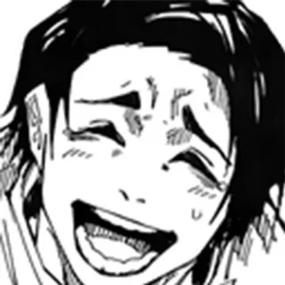 😄 anime, manga, smile, happy, cartoon telegram sticker