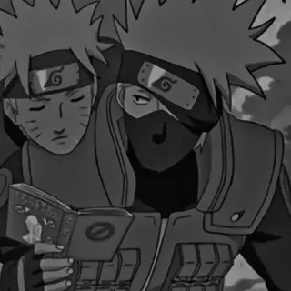 🗡️ Naruto anime, manga, characters, cute, Kakashi telegram sticker