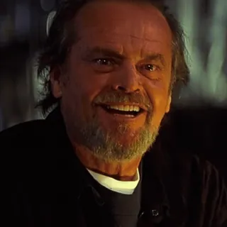 🙂 Jack Torrance The Shining Jack Nicholson, The Shining, movie, horror, character, actor whatsapp sticker