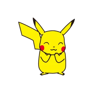 😊 Pikachu Pokemon pokemon, pikachu, desenho animado, fofo, anime telegram sticker