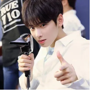 🔫 coréen, homme, beau, mannequin, acteur whatsapp sticker