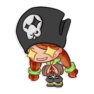 😁 Pirat, Cartoon, Figur, Sticker whatsapp sticker