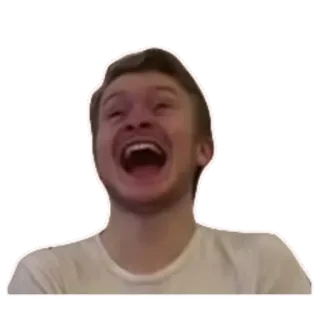 📢 rindo, homem, pessoa, rosto, expressão telegram sticker