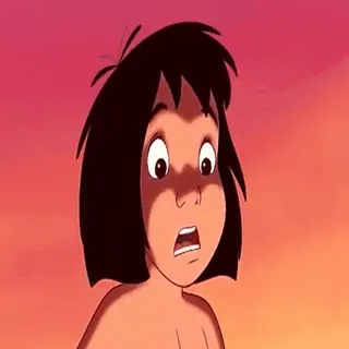 😬 Mowgli The Jungle Book whatsapp sticker