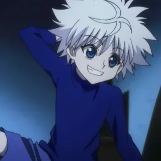 ⚡️ Killua Аниме, Киллуа, Hunter x Hunter, Мультфильм, Персонаж, Парень, Анимация telegram sticker