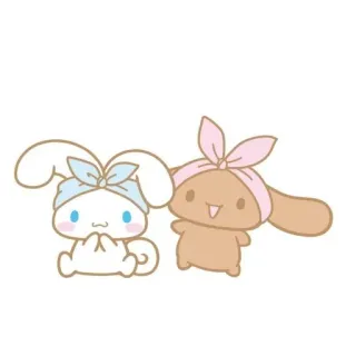 🌟 Cinnamoroll, kawaii, süß, Sanrio, Cartoon, Hase, Figuren telegram sticker