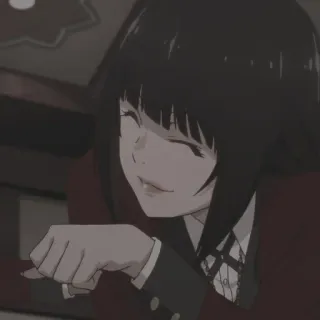 Jabami yumeko @TikelAnimeXixixi whatsapp stickers