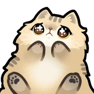 🥹 cat telegram sticker