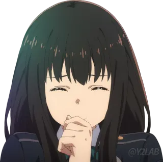🤭 Anime, Garota, Uniforme, Bonito, Japonês telegram sticker