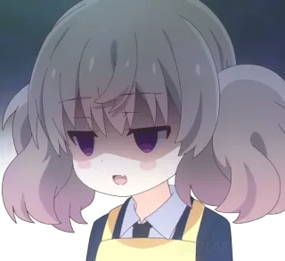 😵 Anime, Dziewczyna, Słodkie, Postać, Manga whatsapp sticker