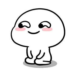 😜 cute, cartoon, character, kawaii telegram sticker