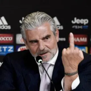 🖕 jari tengah, gestur ofensif, pria, setelan telegram sticker